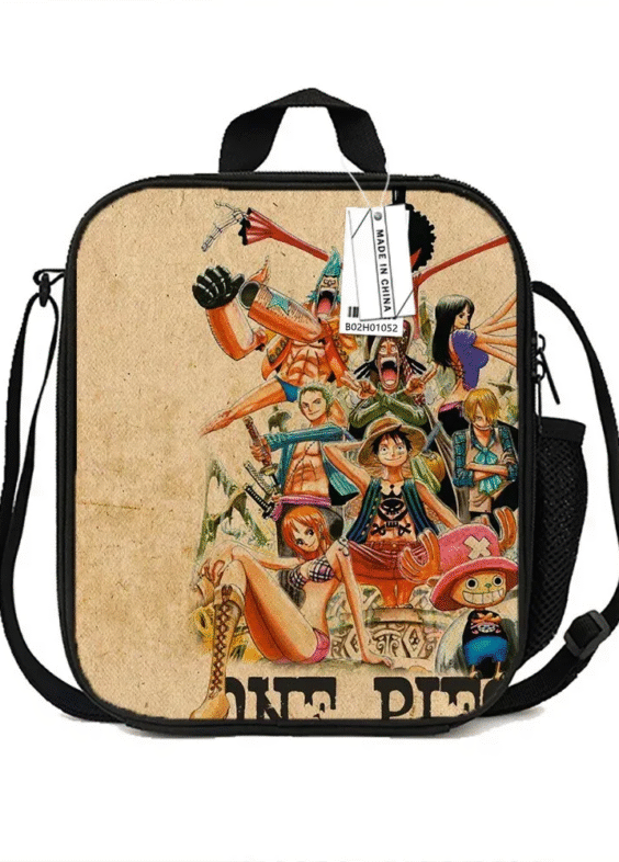 One Piece Anime Character Insulated Meal Bag