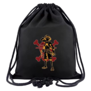 Anime One Piece Monkey D. Luffy And Skull Drawstring Bag
