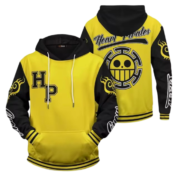 Anime One Piece Heart Pirates Logo Hoodie