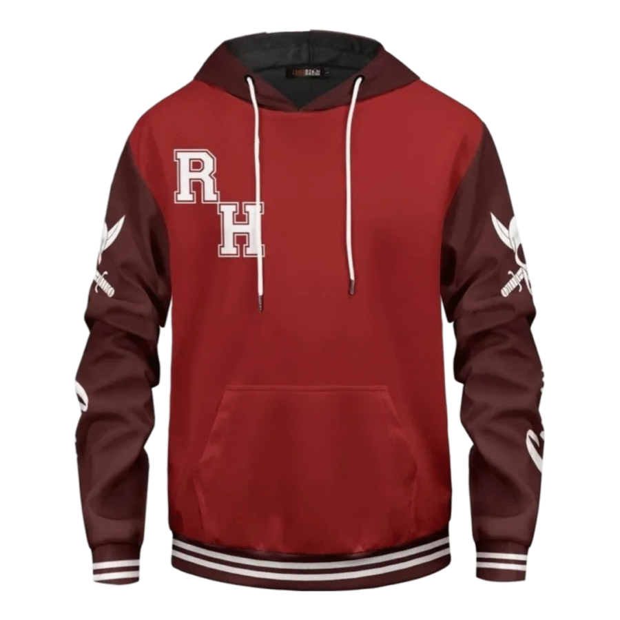 Anime One Piece Red Haired Pirates Logo Hoodie Anime One Piece Red Haired Pirates Logo Hoodie