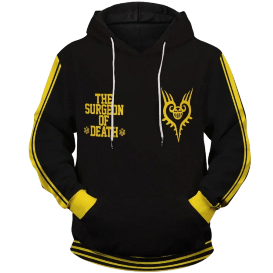 Anime One Piece Trafalgar Law Hoodie Anime One Piece Trafalgar Law Hoodie