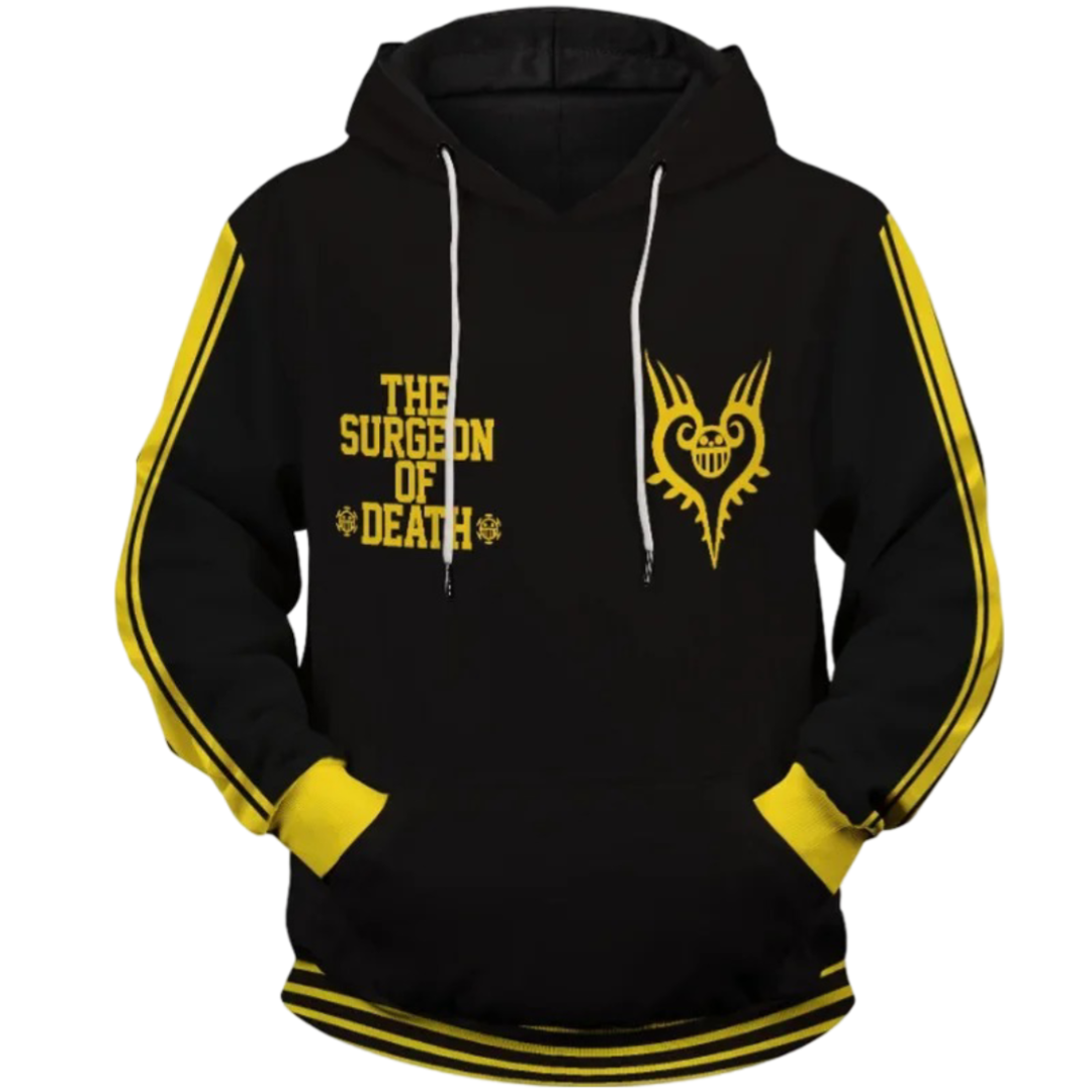 Anime One Piece Trafalgar Law Hoodie Anime One Piece Trafalgar Law Hoodie