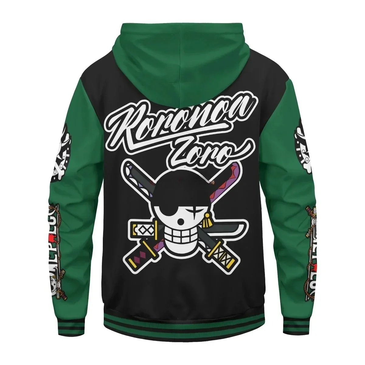 Anime One Piece Roronoa Zoro Hoodie For Men And Women Anime One Piece Roronoa Zoro Hoodie For Men And Women
