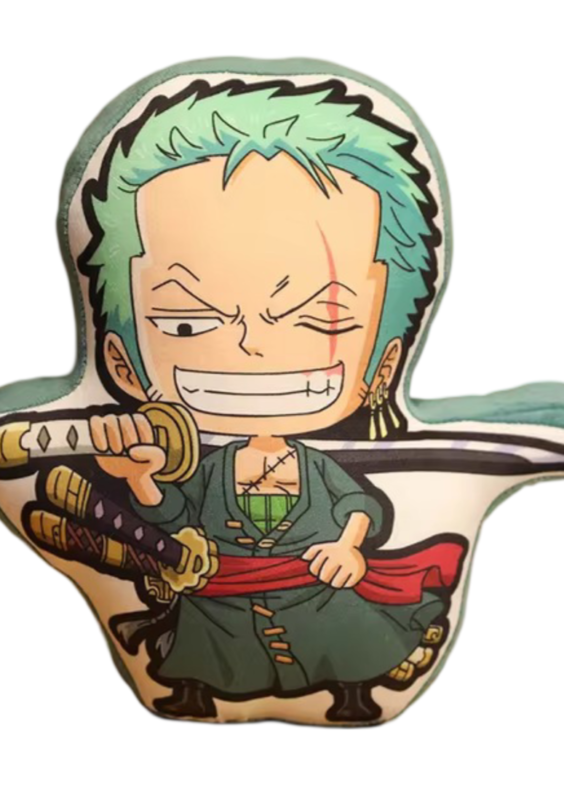 Anime One Piece Roronoa Zoro Plush Toy
