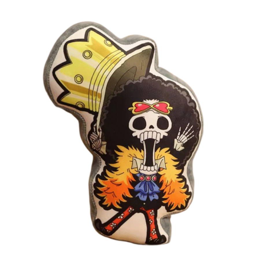 Anime One Piece Brook Plush Toy Anime One Piece Brook Plush Toy