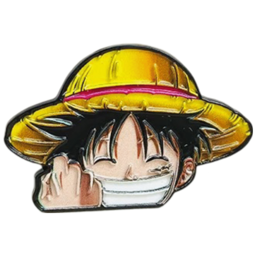 One Piece Monkey D. Luffy Anime Enamel Pin One Piece Monkey D. Luffy Anime Enamel Pin