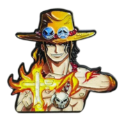 One Piece Anime Portgas D. Ace Enamel Pin