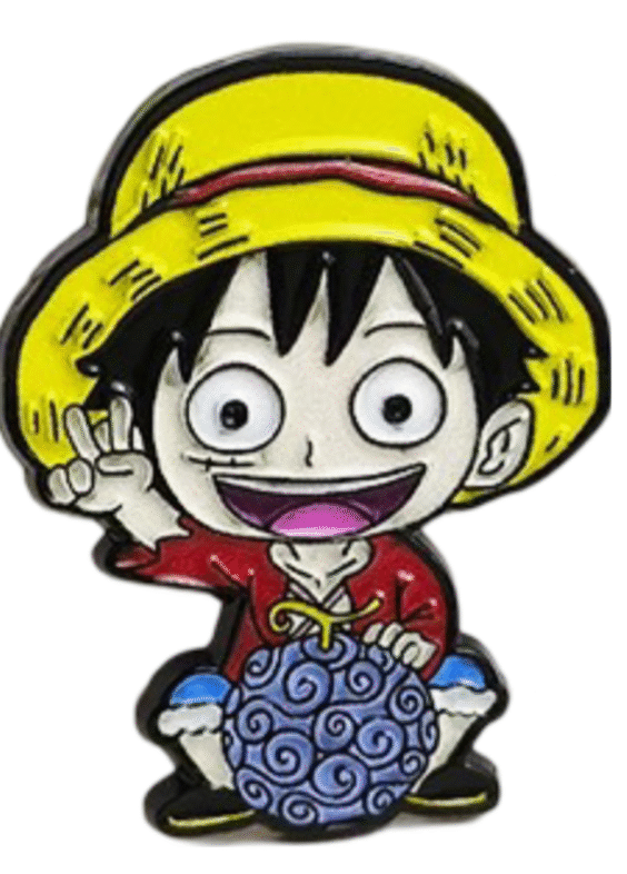 One Piece Anime Monkey D. Luffy Enamel Pin