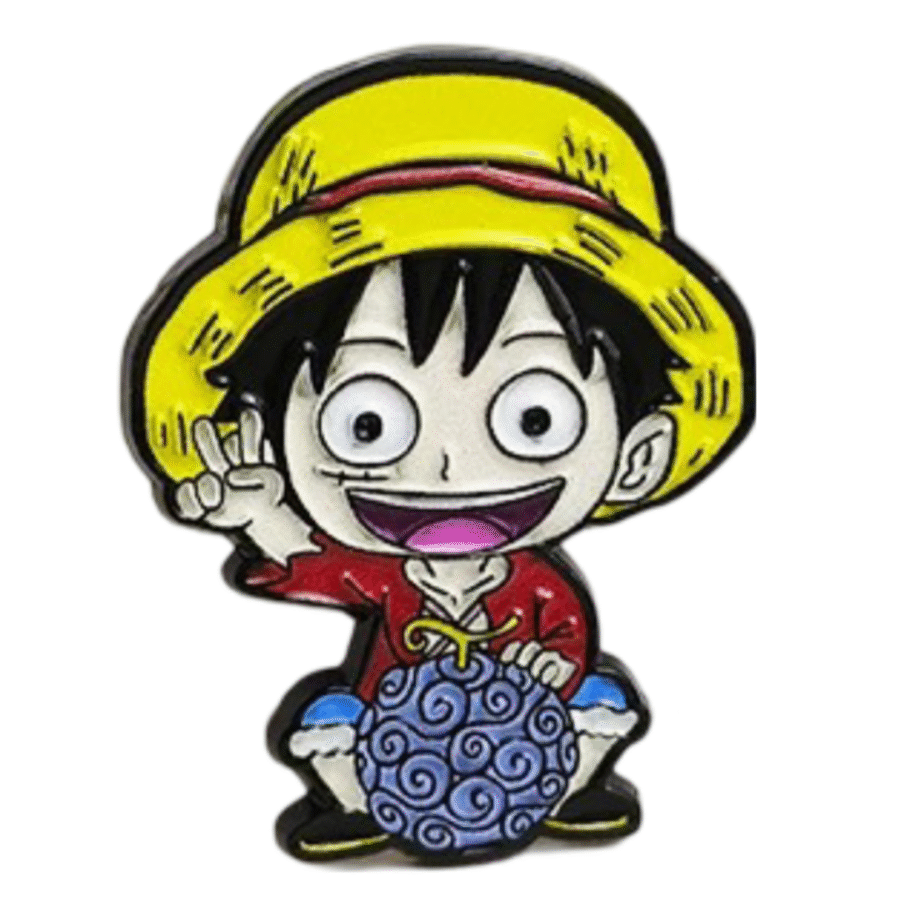 One Piece Anime Monkey D. Luffy Enamel Pin One Piece Anime Monkey D. Luffy Enamel Pin