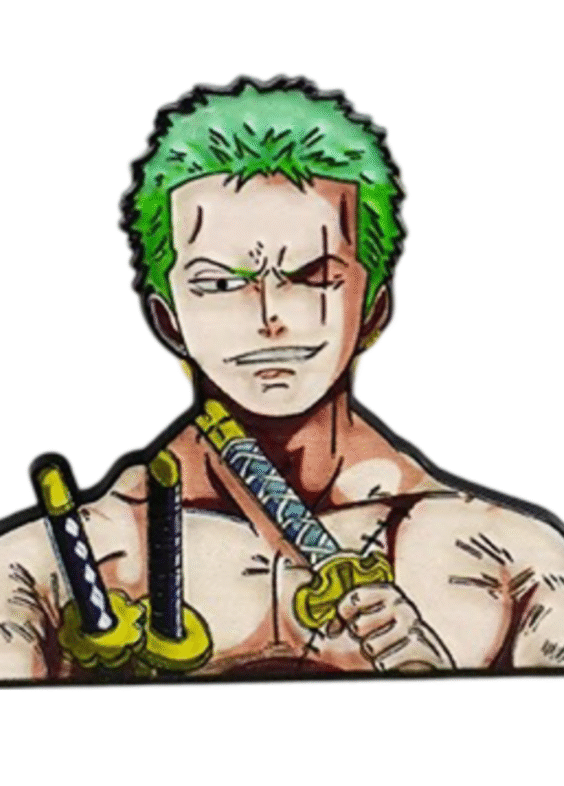 One Piece Roronoa Zoro Anime Enamel Pin