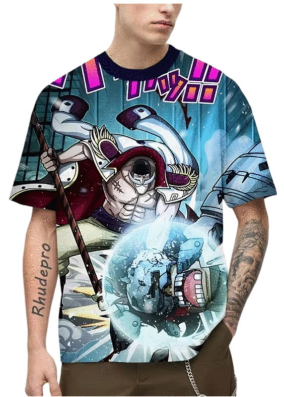 One Piece Anime Edward Newgate T-Shirt