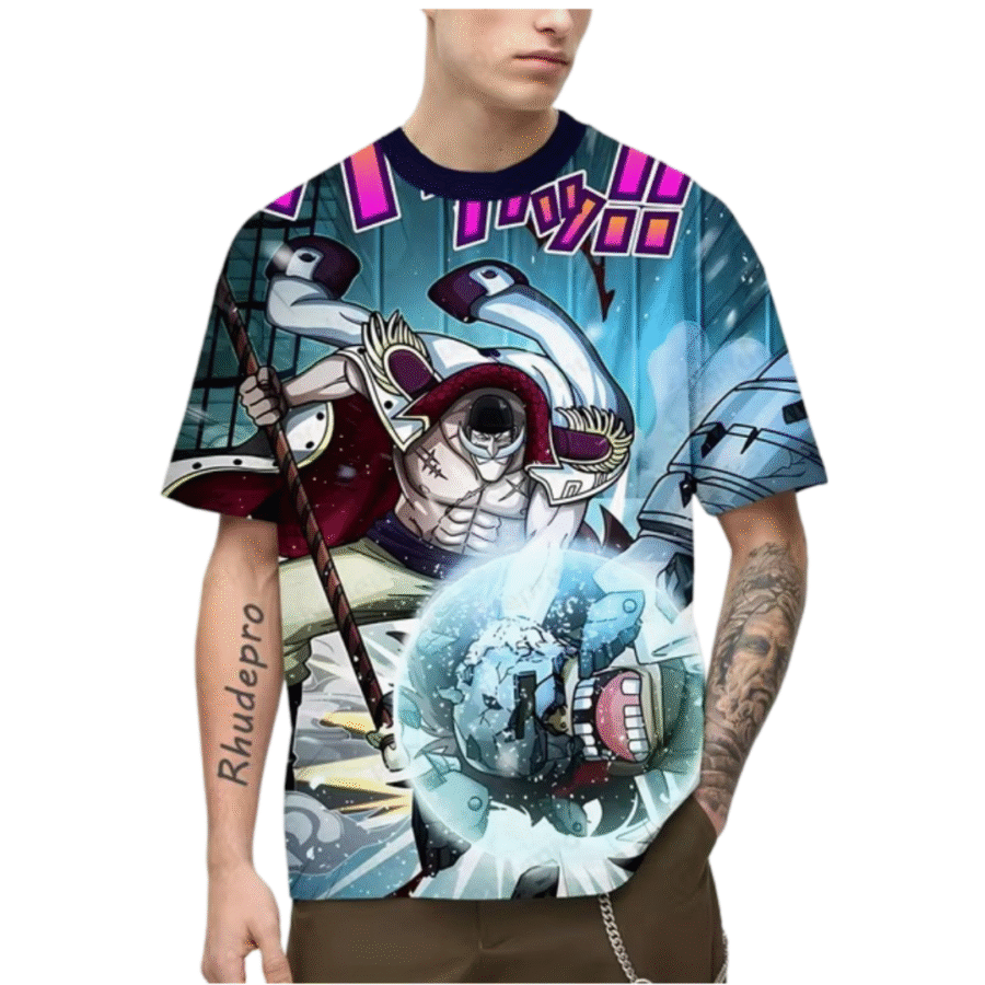 One Piece Anime Edward Newgate T-Shirt One Piece Anime Edward Newgate T-Shirt