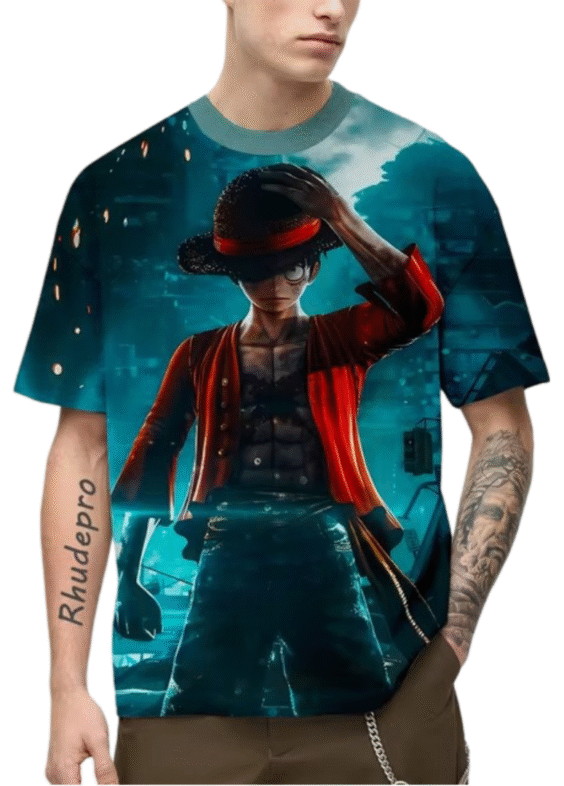 One Piece Anime Monkey D. Luffy T-Shirt
