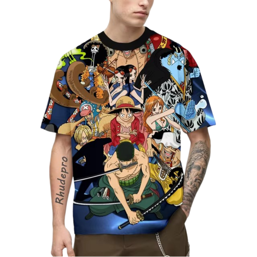 Anime One Piece Character T-Shirt Anime One Piece Character T-Shirt