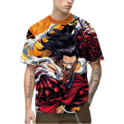 One Piece Monkey D. Luffy Anime T-Shirt For Men