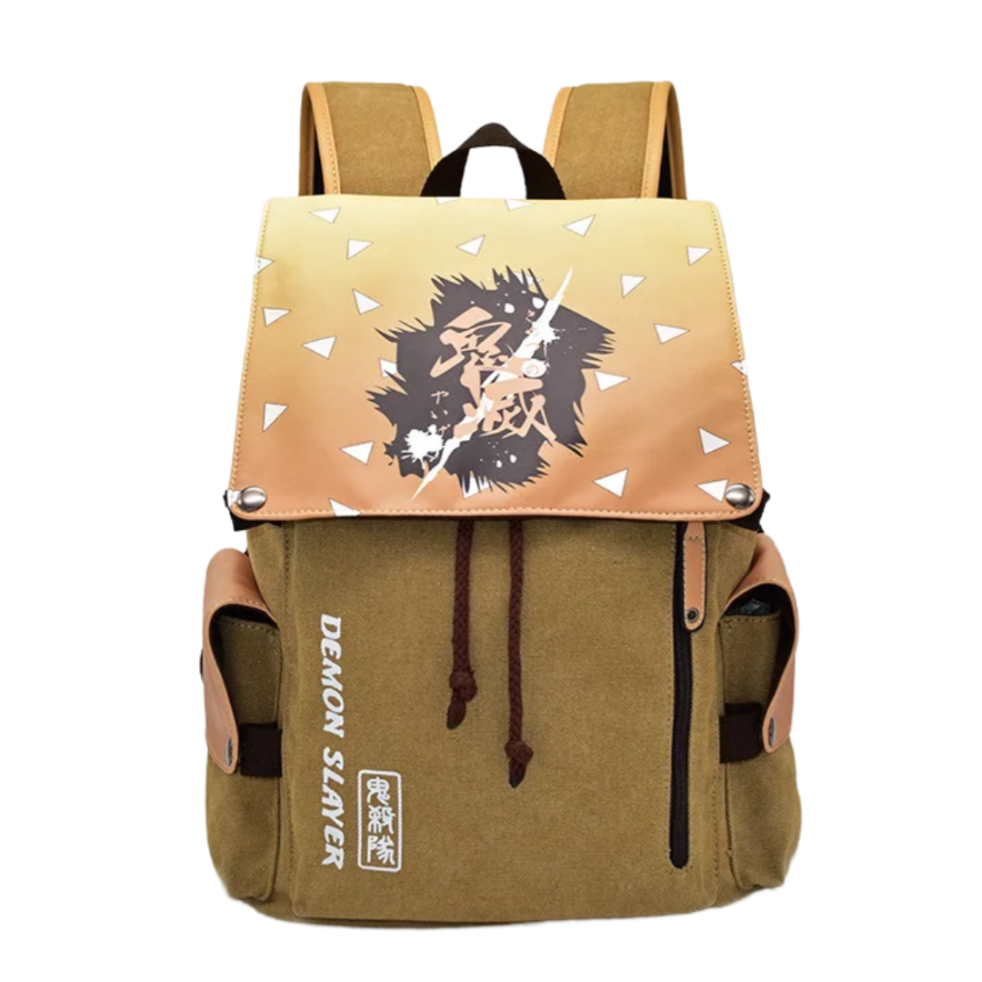 Anime Demon Slayer Zenitsu Agatsuma Backpack Anime Demon Slayer Zenitsu Agatsuma Backpack