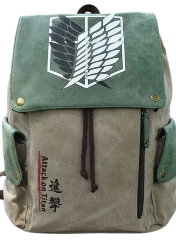Anime Attack On Titan Student Backpack