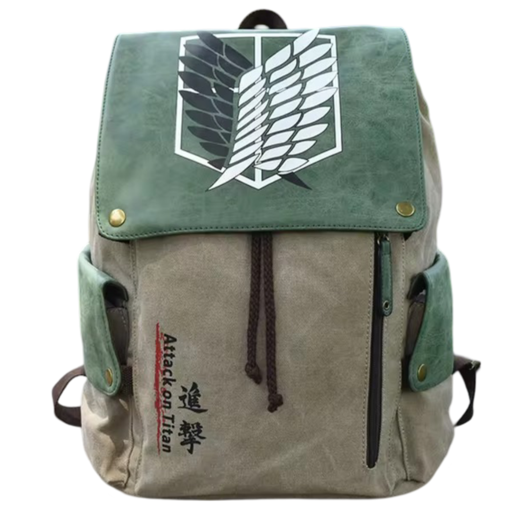 Anime Attack On Titan Student Backpack Anime Attack On Titan Student Backpack
