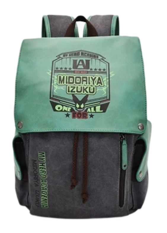 Anime My Hero Academia Izuku Midoriya Backpack