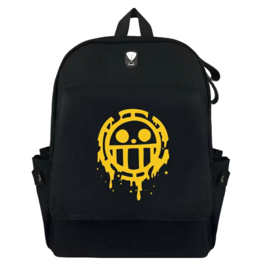 Anime One Piece Heart Pirates Student Backpack