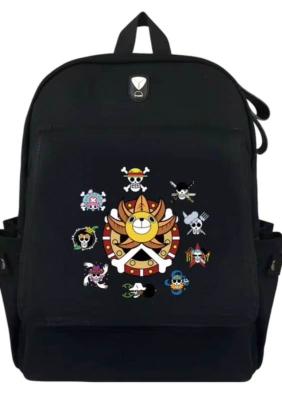 Anime One Piece Pirate Crew Symbol Backpack