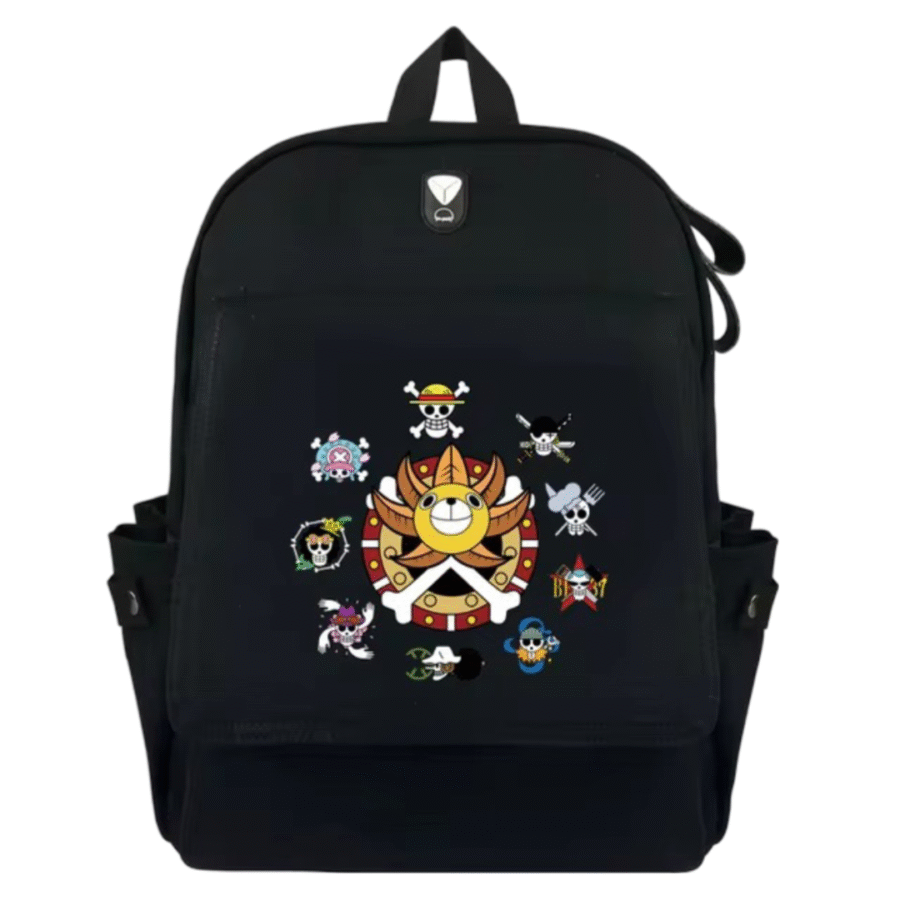 Anime One Piece Pirate Crew Symbol Backpack Anime One Piece Pirate Crew Symbol Backpack
