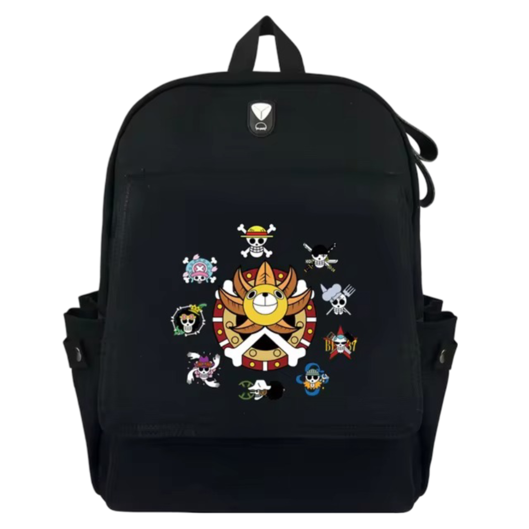 Anime One Piece Pirate Crew Symbol Backpack Anime One Piece Pirate Crew Symbol Backpack