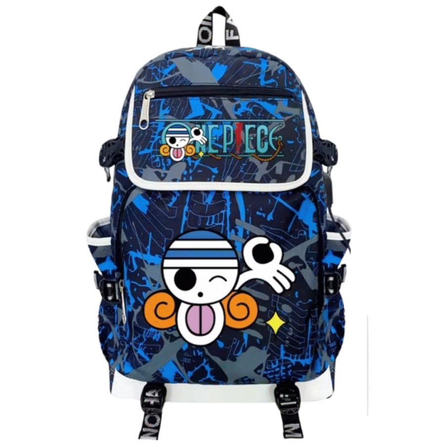 Anime One Piece Nami Symbol USB Charging Backpack Anime One Piece Nami Symbol USB Charging Backpack