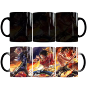 Anime One Piece Monkey D. Luffy Magic Mug