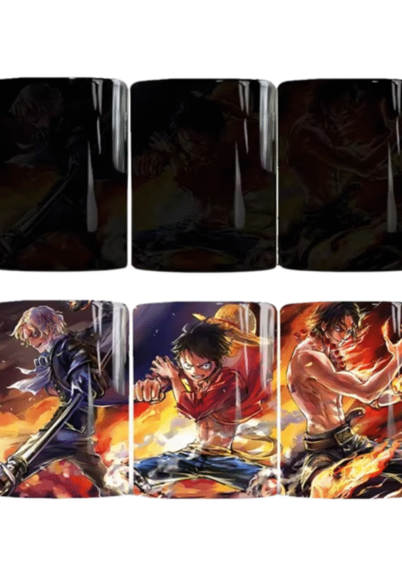 Anime One Piece Monkey D. Luffy Magic Mug