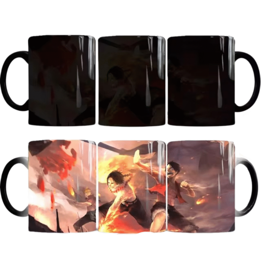 Anime One Piece Summit War Saga Magic Mug Anime One Piece Summit War Saga Magic Mug