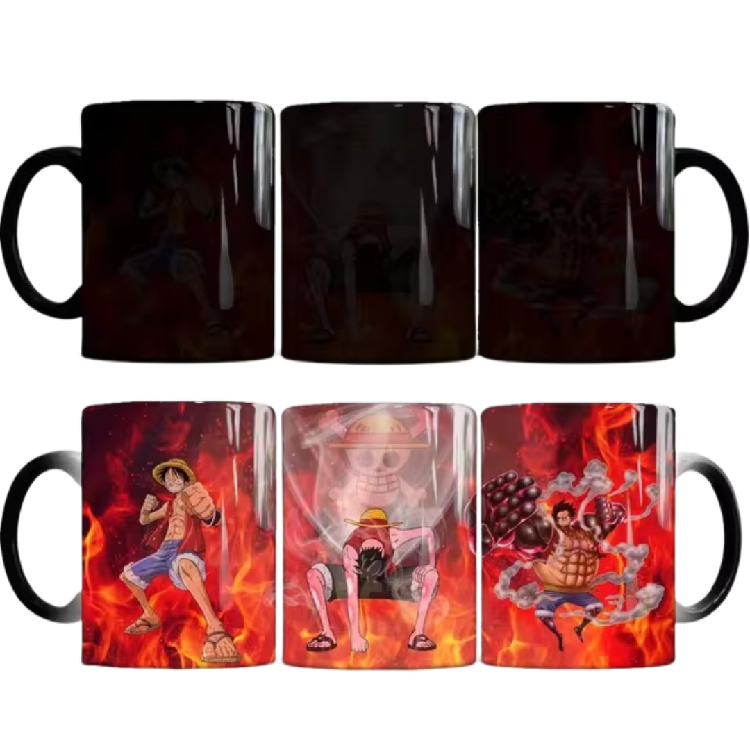 One Piece Anime Monkey D. Luffy Magic Mug One Piece Anime Monkey D. Luffy Magic Mug