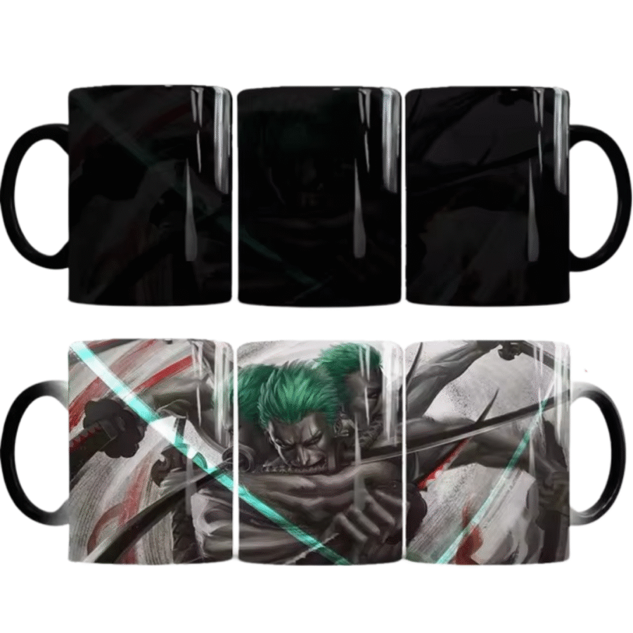 Anime One Piece Roronoa Zoro Vinrylgrave Magic Mug Anime One Piece Roronoa Zoro Vinrylgrave Magic Mug