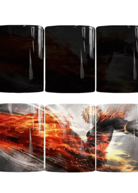 Anime One Piece Sanji Vinrylgrave Magic Mug