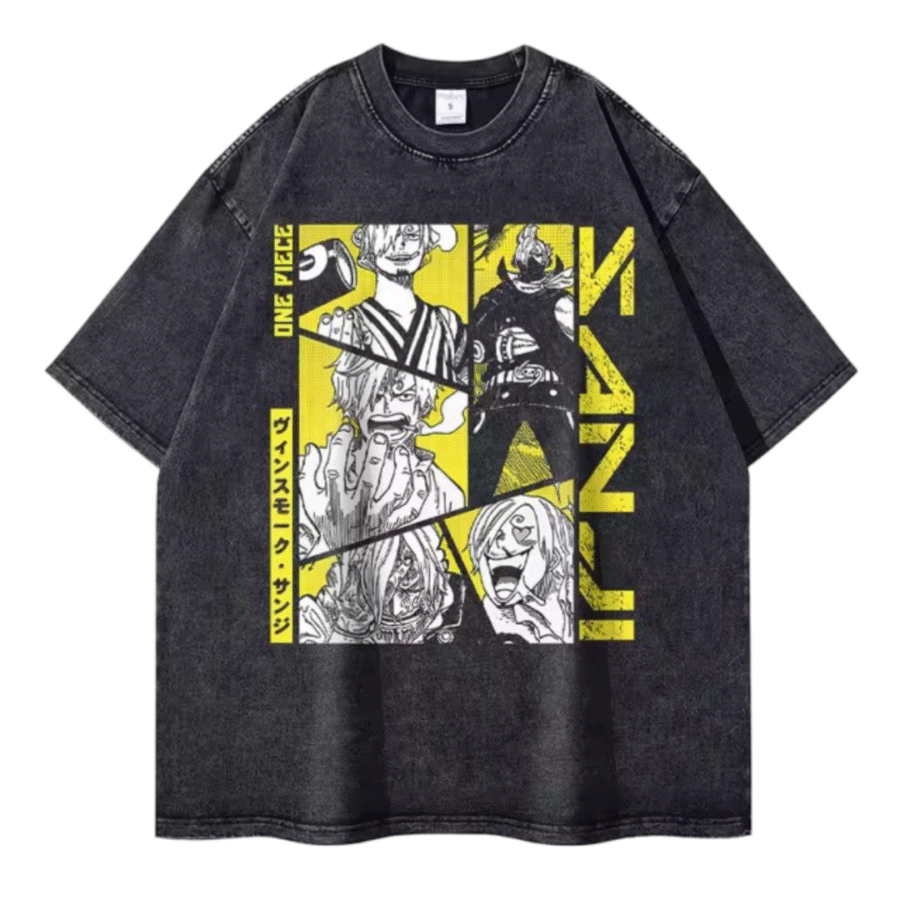 One Piece Anime Sanji T-Shirt One Piece Anime Sanji T-Shirt