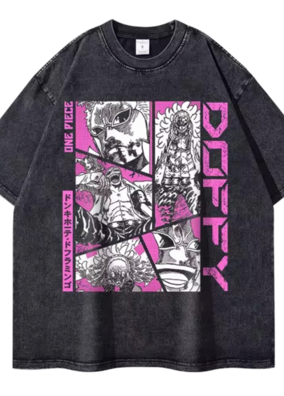 Anime One Piece Donquixote Doflamingo T-Shirt