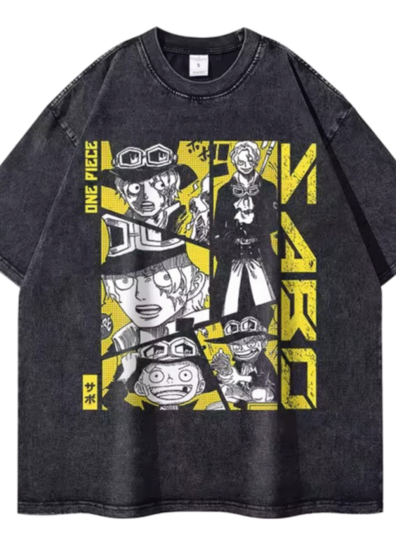 One Piece Anime Sabo T-Shirt