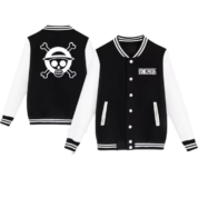 Anime One Piece Straw Hat Pirates Baseball Jacket