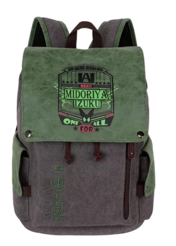 Anime My Hero Academia Izuku Midoriya School Backpack