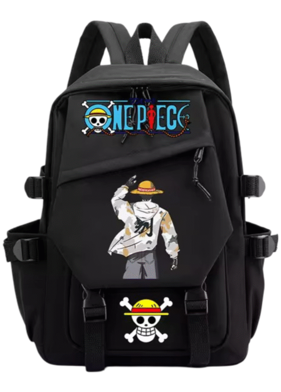 Anime One Piece Monkey D. Luffy Student School Bag