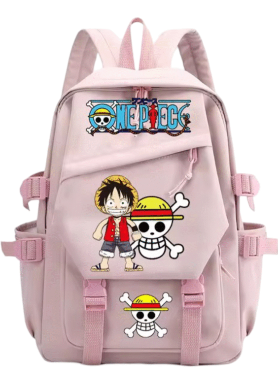 Anime One Piece Luffy And Symbol Backpack