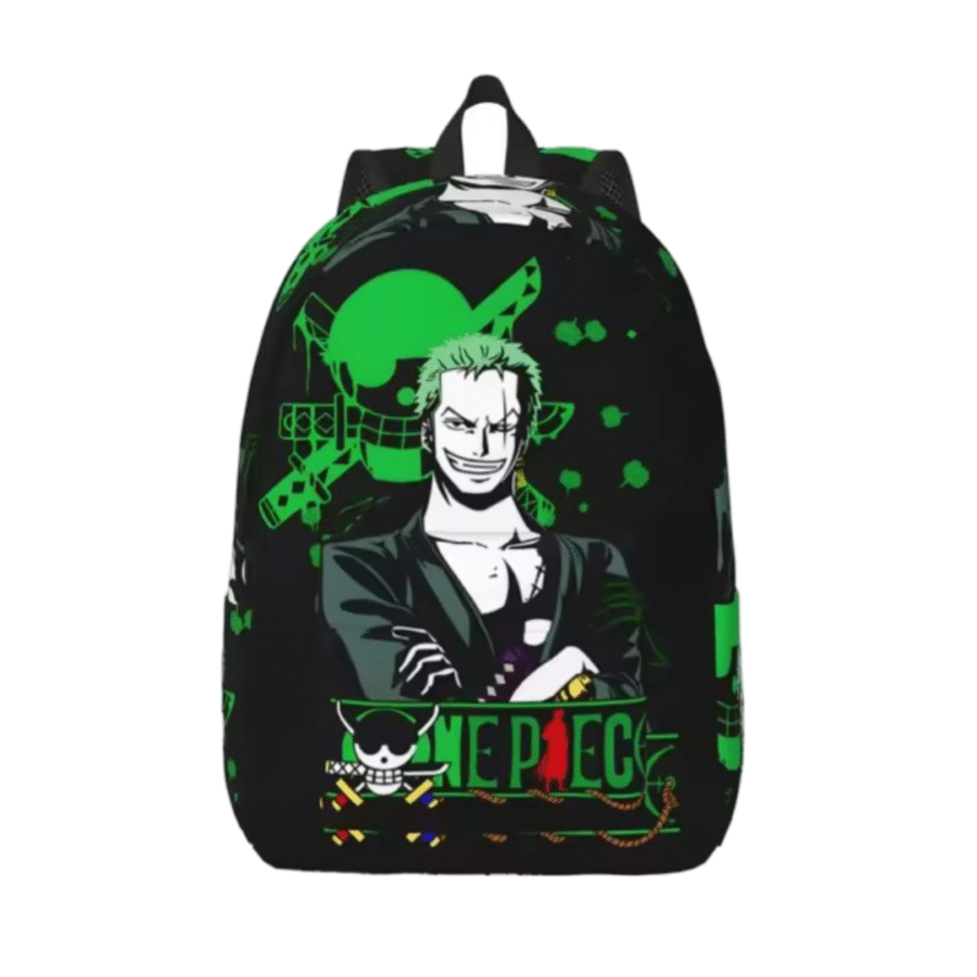 One Piece Roronoa Zoro Anime Student Backpack One Piece Roronoa Zoro Anime Student Backpack