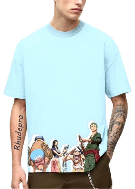 Anime One Piece Character T-Shirt For Men