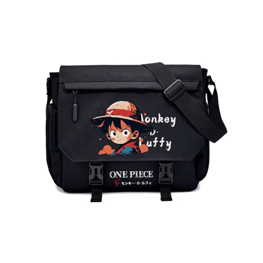 One Piece Anime Monkey D. Luffy Student Crossbody Bag One Piece Anime Monkey D. Luffy Student Crossbody Bag