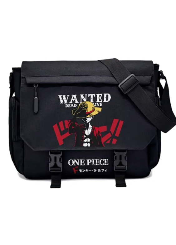One Piece Anime Monkey D. Luffy Student Crossbody Bag