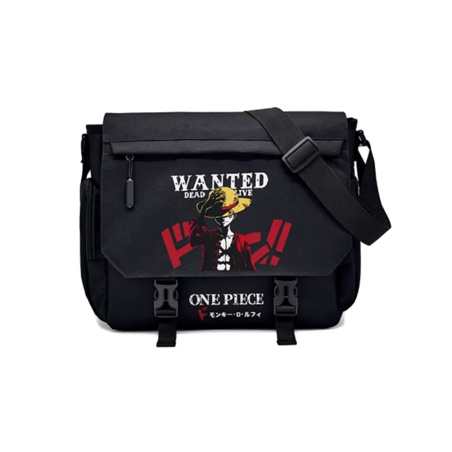 One Piece Anime Monkey D. Luffy Student Crossbody Bag One Piece Anime Monkey D. Luffy Student Crossbody Bag