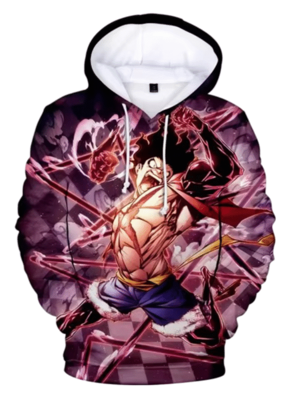 One Piece Monkey D. Luffy Anime Hoodie