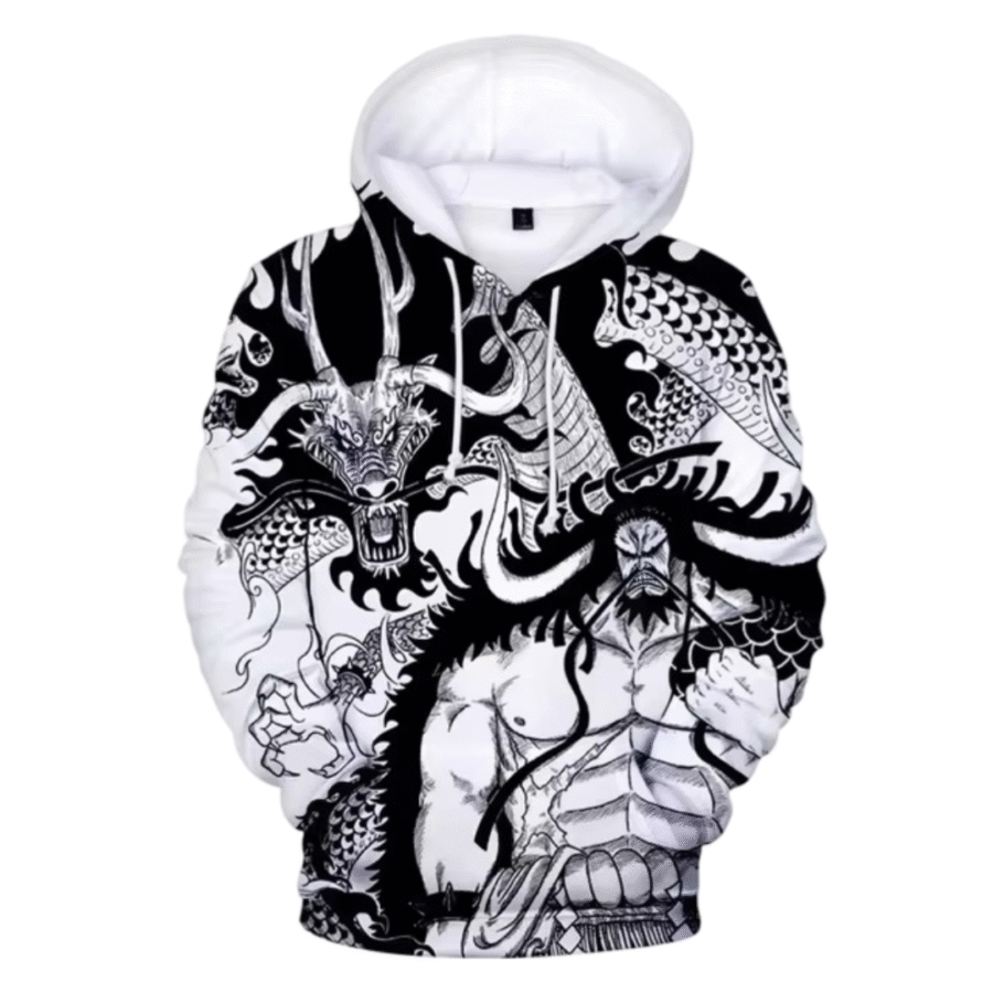 Anime One Piece Kaido Hoodie Anime One Piece Kaido Hoodie