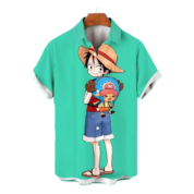 Anime One Piece Monkey D. Luffy Casual T-Shirt