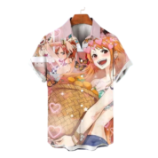 Anime One Piece Nami Short Sleeve T-Shirt